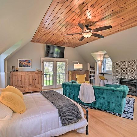 Stylish Studio With Fireplace About 3 Mi From Dtwn! Saratoga Springs Exterior foto