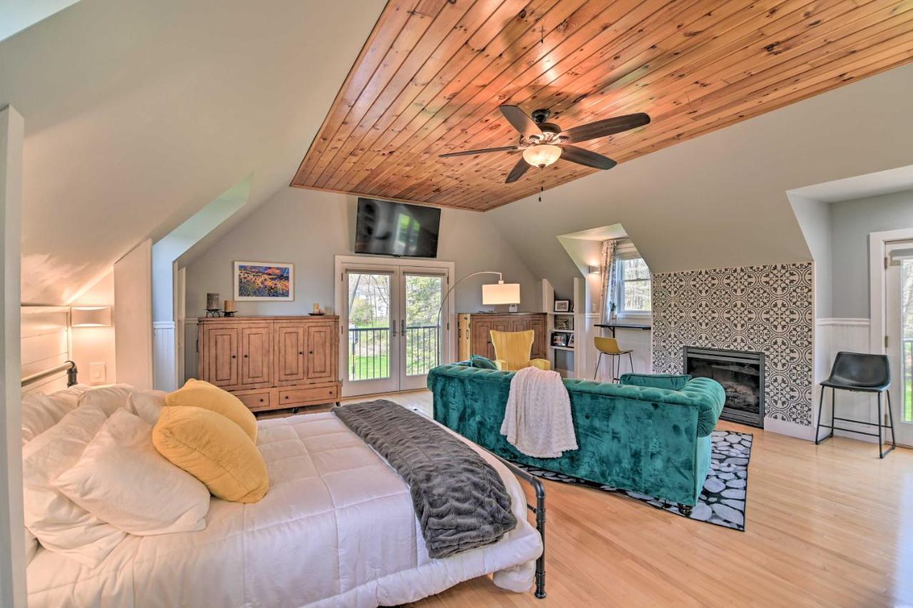 Stylish Studio With Fireplace About 3 Mi From Dtwn! Saratoga Springs Exterior foto